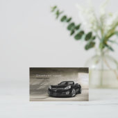 Visitekaartje voor automatische verkoop en service (Staand voorkant)