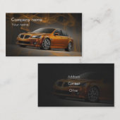 Visitekaartje voor automatische verkoop en service (Voorkant / Achterkant)