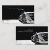 Visitekaartje voor automatische verkoop en verkoop (Voorkant / Achterkant)