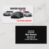 Visitekaartje voor automatische verkoop uitverkoop (Voorkant / Achterkant)