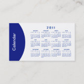 Visitekaartje voor auto's (Achterkant)