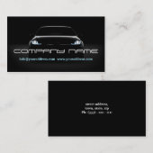 Visitekaartje voor auto's / races (Voorkant / Achterkant)