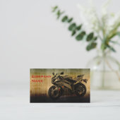 Visitekaartje voor auto's/races/bike (Staand voorkant)