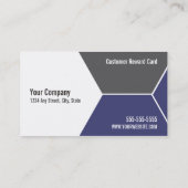 Visitekaartje voor autowrakken voor klanten klantenkaartje (Achterkant)