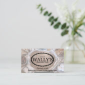 Visitekaartje voor bakken (Staand voorkant)