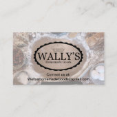 Visitekaartje voor bakken (Voorkant)