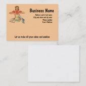 Visitekaartje voor bakken (Voorkant / Achterkant)