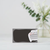 visitekaartje voor bakken van bakken met een liefd (Staand voorkant)