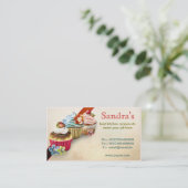 visitekaartje voor bakkerijen (Staand voorkant)