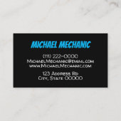 Visitekaartje voor bandenfotografie (Achterkant)