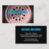 Visitekaartje voor bandenfotografie (Voorkant / Achterkant)