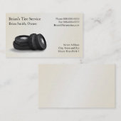 Visitekaartje voor bandenverkoop (Voorkant / Achterkant)