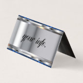 visitekaartje voor barber Sjabloon (Achterkant)