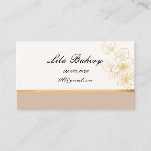 Visitekaartje voor bedrijven (Voorkant)