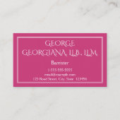 Visitekaartje voor begeleiders en professionele ba (Voorkant)