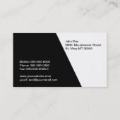 Visitekaartje voor bergbeklimmers (Achterkant)