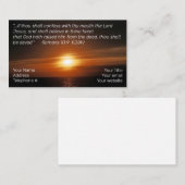 Visitekaartje voor berging (Voorkant / Achterkant)