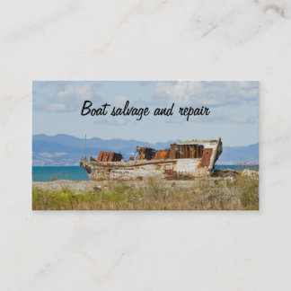 Visitekaartje voor berging en reparatie van schepe