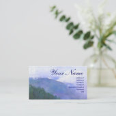 Visitekaartje voor bergnevel (Staand voorkant)