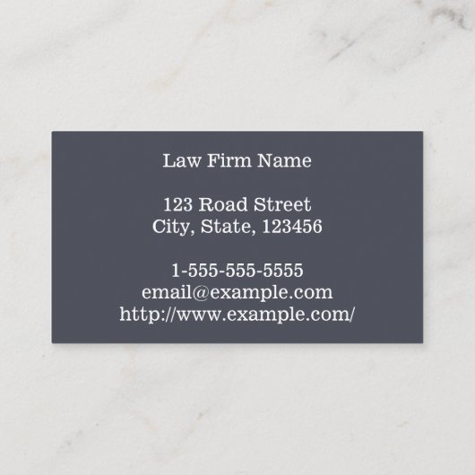 Visitekaartje voor beroepsmatige en schone procure (Achterkant)