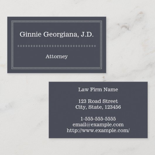 Visitekaartje voor beroepsmatige en schone procure (Voorkant / Achterkant)