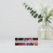 Visitekaartje voor betoverende bloemen (Staand voorkant)