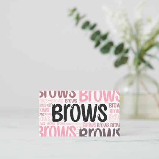 Visitekaartje voor bewerkbare beenstrips Sjabloon (Staand voorkant)