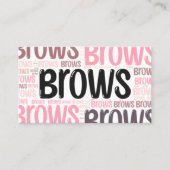 Visitekaartje voor bewerkbare beenstrips Sjabloon (Voorkant)