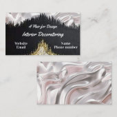 Visitekaartje voor binnenbekleding (Voorkant / Achterkant)