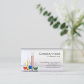 Visitekaartje voor biotechnologie en farmaceutica (Staand voorkant)