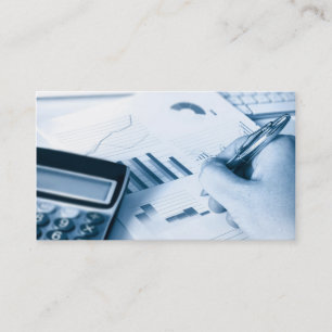 visitekaartje voor boekhouding en financiering