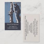 Visitekaartje voor boomchirurgie (Voorkant / Achterkant)