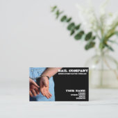 Visitekaartje voor borgtocht (Staand voorkant)