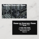 Visitekaartje voor borgtocht (Voorkant / Achterkant)