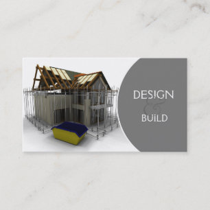 Visitekaartje voor bouw/architectuur