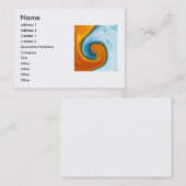 visitekaartje voor brand en water (Voorkant / Achterkant)