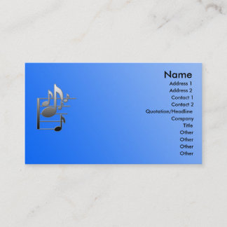 visitekaartje voor briefmuziek