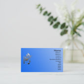 visitekaartje voor briefmuziek (Staand voorkant)