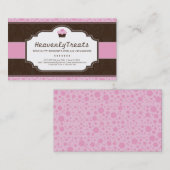 Visitekaartje voor broodbakkerij (Voorkant / Achterkant)