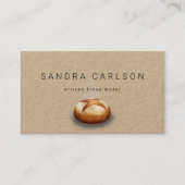 visitekaartje voor broodbakkerij in de rustige kra (Voorkant)