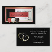 Visitekaartje voor bruiloft (Voorkant / Achterkant)