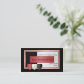 Visitekaartje voor bruiloft (Staand voorkant)