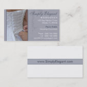 Visitekaartje voor bruiloft (Voorkant / Achterkant)