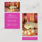 Visitekaartje voor bruiloft (Voorkant / Achterkant)