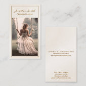 Visitekaartje voor bruiloft (Voorkant / Achterkant)