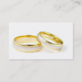 Visitekaartje voor bruiloft (Achterkant)