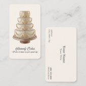 Visitekaartje voor bruiloft (Voorkant / Achterkant)