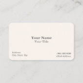 Visitekaartje voor bruiloft (Achterkant)