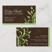 Visitekaartje voor bruiloft (Voorkant / Achterkant)