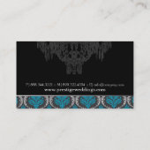 Visitekaartje voor bruiloft (Achterkant)